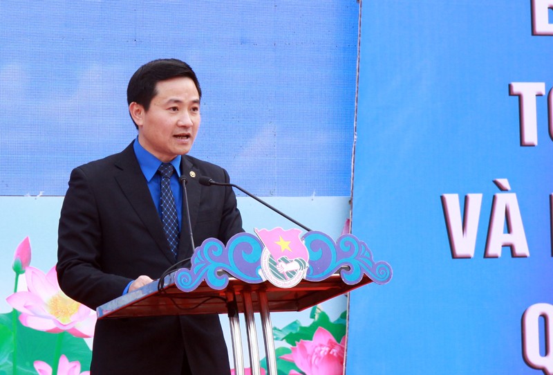 Phó Bí thư Thành đoàn Hà Nội - Trần Anh Tuấn