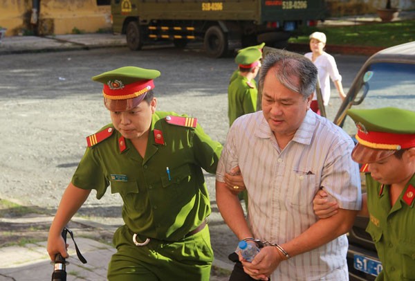 Bị cáo Phạm Công Danh tại phiên tòa. Ảnh: Vietnamnet