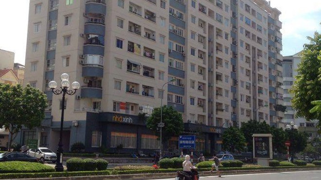 Nhà G3D Khu đô thị mới Yên Hòa xây dựng vượt tầng được cấp phép.