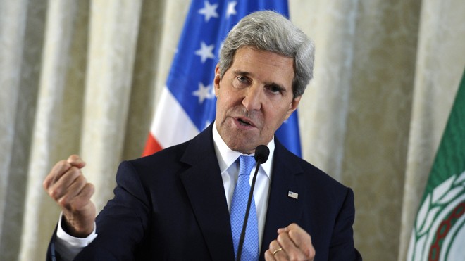 Ngoại trưởng Mỹ John Kerry hôm qua nói rằng, Trung Quốc cần tuân thủ phán quyết của Tòa Trọng tài, tôn trọng trật tự quốc tế. Ảnh: Business Insider