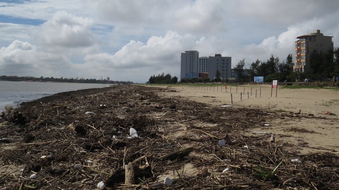 'Bãi biển đẹp nhất Việt Nam' ngập rác