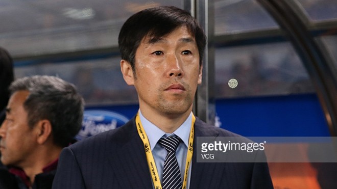 HLV Gao Hongbo tuyên bố từ chức sau thất bại thứ 4 liên tiếp của ĐT Trung Quốc ở vòng loại World Cup 2018. Ảnh: GETTY IMAGES