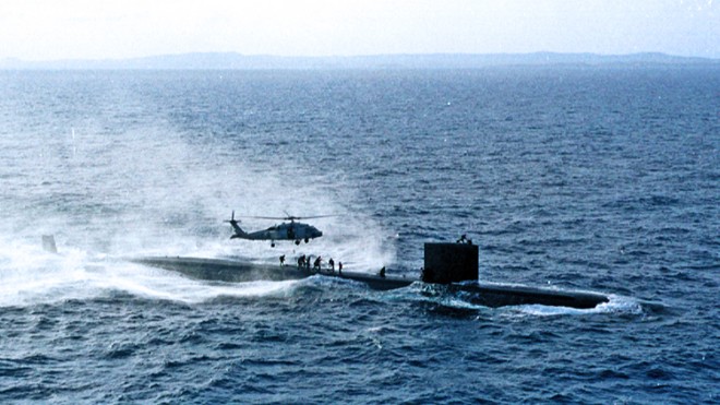 Một chiếc tàu ngầm của Hải quân Mỹ. Ảnh: Navy Seals
