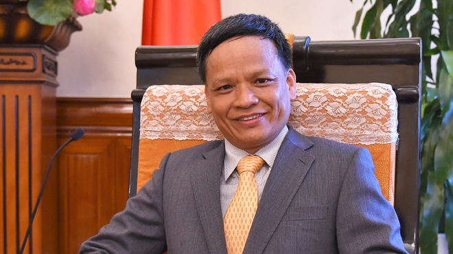 Đại sứ, Tiến sĩ Nguyễn Hồng Thao. Ảnh: BNG