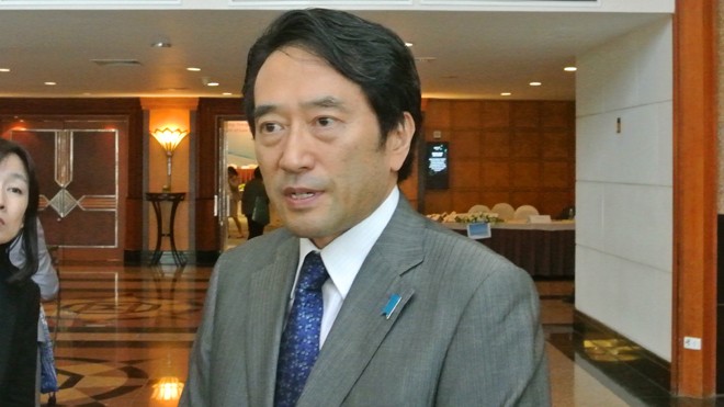 Ông Yasuhisa Kawamura . Ảnh: Trúc Quỳnh