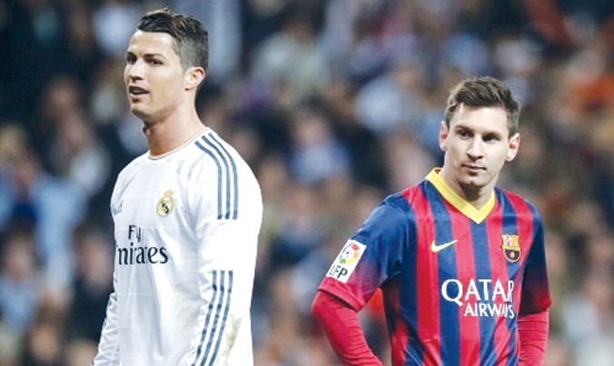 Ronaldo và Messi vẫn luôn là tâm điểm của trận cầu Siêu kinh điển. Ảnh: GETTY IMAGES