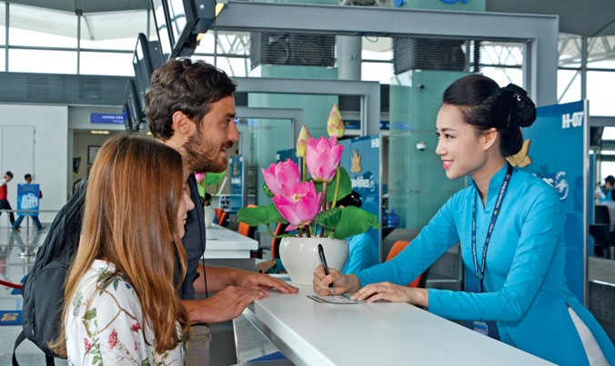 Vietnam Airlines đã lên mọi phương án để phục vụ hành khách tốt nhất trong dịp Tết