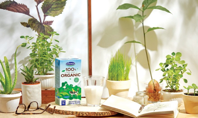 Sản phẩm sữa tươi 100% organic đầu tiên được sản xuất tại Việt Nam