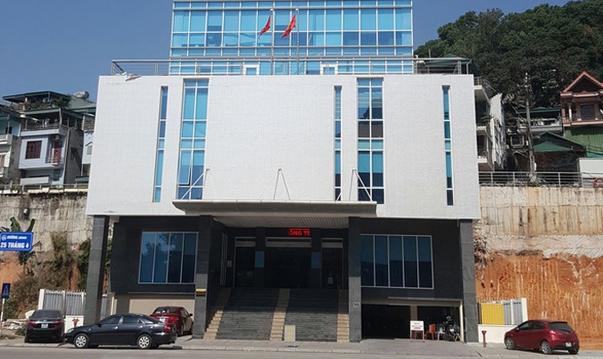 Trung tâm hành chính công TP Hạ Long, Quảng Ninh, nơi xảy ra sự việc.