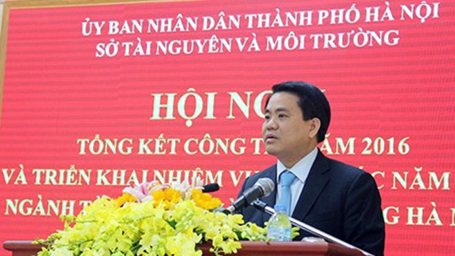 Chủ tịch Nguyễn Đức Chung yêu cầu Sở TN&MT Hà Nội tiếp tục rà soát giảm thủ tục hành chính để người dân dễ dàng tiếp cận thông tin đất đai