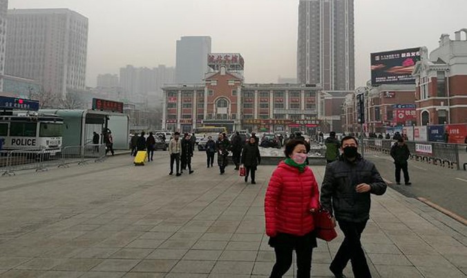 Ô nhiễm không khí ở Trung Quốc đang ở mức báo động đỏ