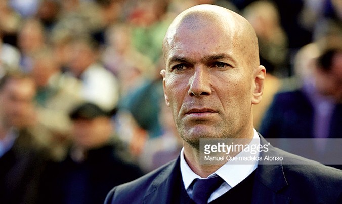 HLV Zidane phủ nhận Real tặng quà để được các trọng tài ưu ái. Ảnh: Getty Imges