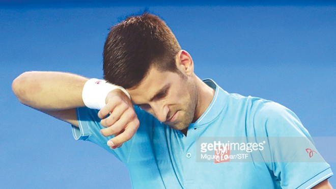 Djokovic tiếp tục có một giải đấu không thành công. Ảnh: Getty Images