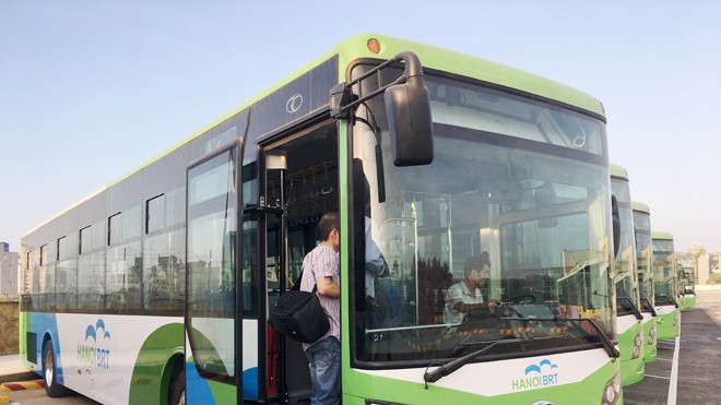 35 xe buýt BRT được cho là có giá cao hơn giá xe cùng chủng loại trên thị trường