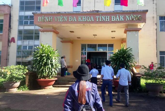 Bệnh viện Đa khoa tỉnh Đắk Nông.
