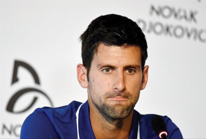 Djokovic đang nóng lòng trở lại với quần vợt. Ảnh: GETTYIMAGES.