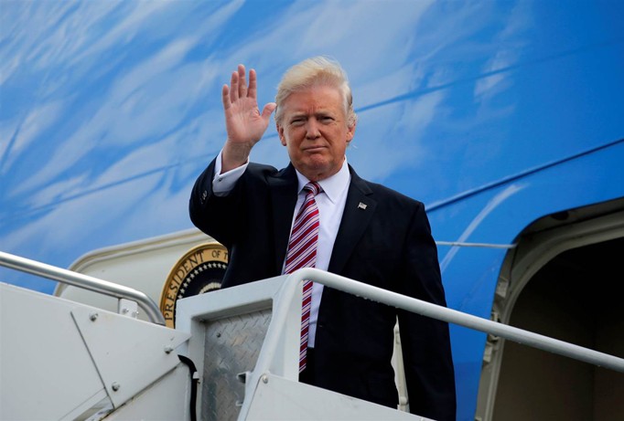 Tổng thống Mỹ Donald Trump sẽ thăm chính thức Việt Nam vào giữa tháng 11. Ảnh: Jonathan Ernst.