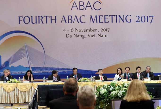 Hội đồng Tư vấn Kinh doanh APEC (ABAC) nhất trí về ba khuyến nghị chính sẽ đệ trình các nhà lãnh đạo APEC. Ảnh: Mạnh Thắng.