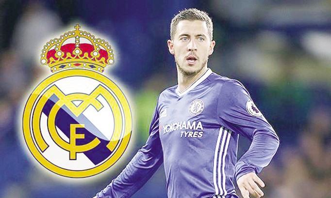 Hazard sẽ cập bến Bernabeu sau VCK World Cup 2018.