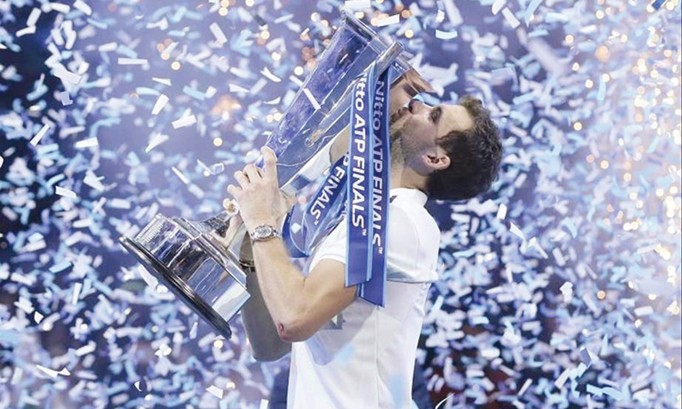 Dimitrov lần đầu vô địch ATP Finals.