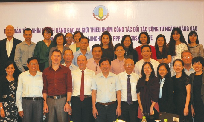 Nhóm công tác PPP ngành gạo ra mắt ngày 16/11.
