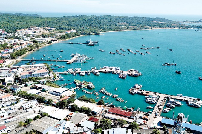 Cảng An Thới - Phú Quốc - Kiên Giang sắp trở thành đặc khu kinh tế của Việt Nam. Ảnh: Hoàng Hà.