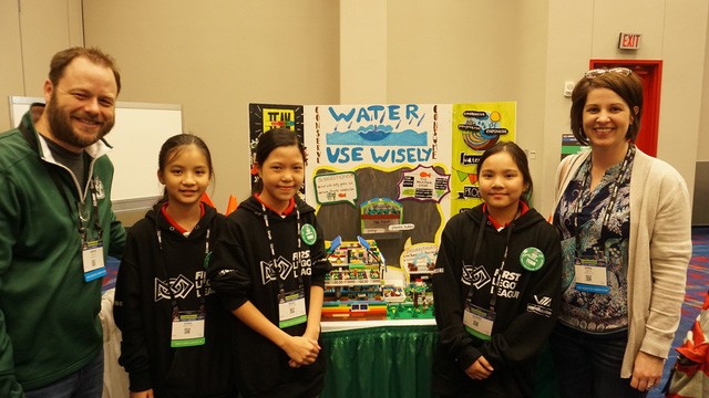 Đoàn học sinh Việt Nam xuất sắc giành giải thưởng khoa học ứng dụng quốc tế tại Mỹ 