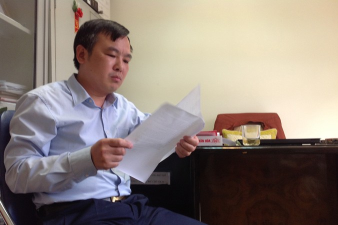 Phó Chủ tịch phường Phạm Đình Hổ, ông Hoàng Anh Tuấn khẳng định sẽ xử lý dứt điểm vụ việc phường liên quan đến báo Tiền Phong vừa qua.