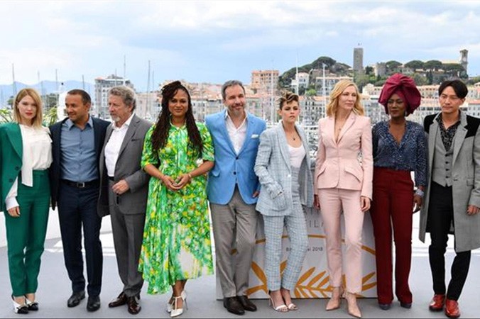 Nữ giám khảo trội hơn nam trong BGK LHP Cannes 2018.