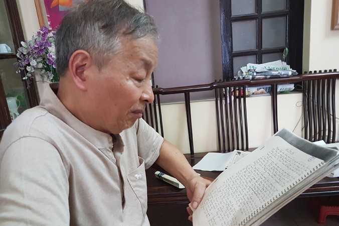 Nhà báo Nguyễn Ngọc Báu và những trang nhật kí của Xuân Thuỷ.