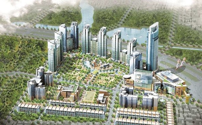"Siêu đô thị" đang dần hình thành tại huyện Gia Lâm.