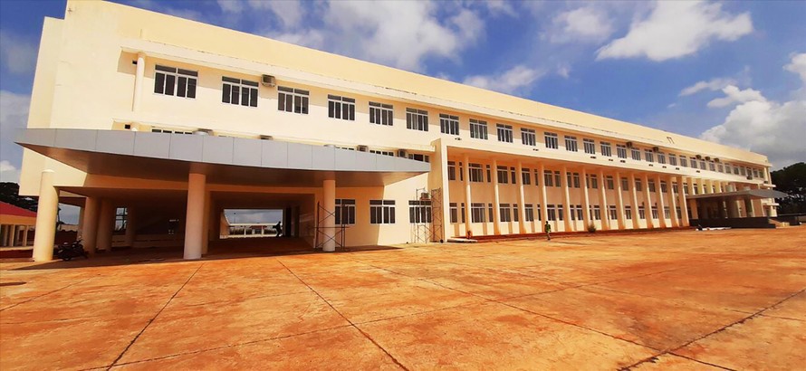 Bệnh viện Đa khoa huyện Krông Buk xây chưa xong