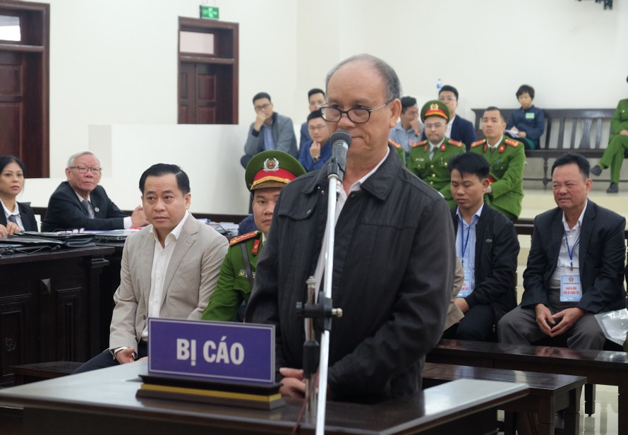 Bị cáo Trần Văn Minh tại tòa
