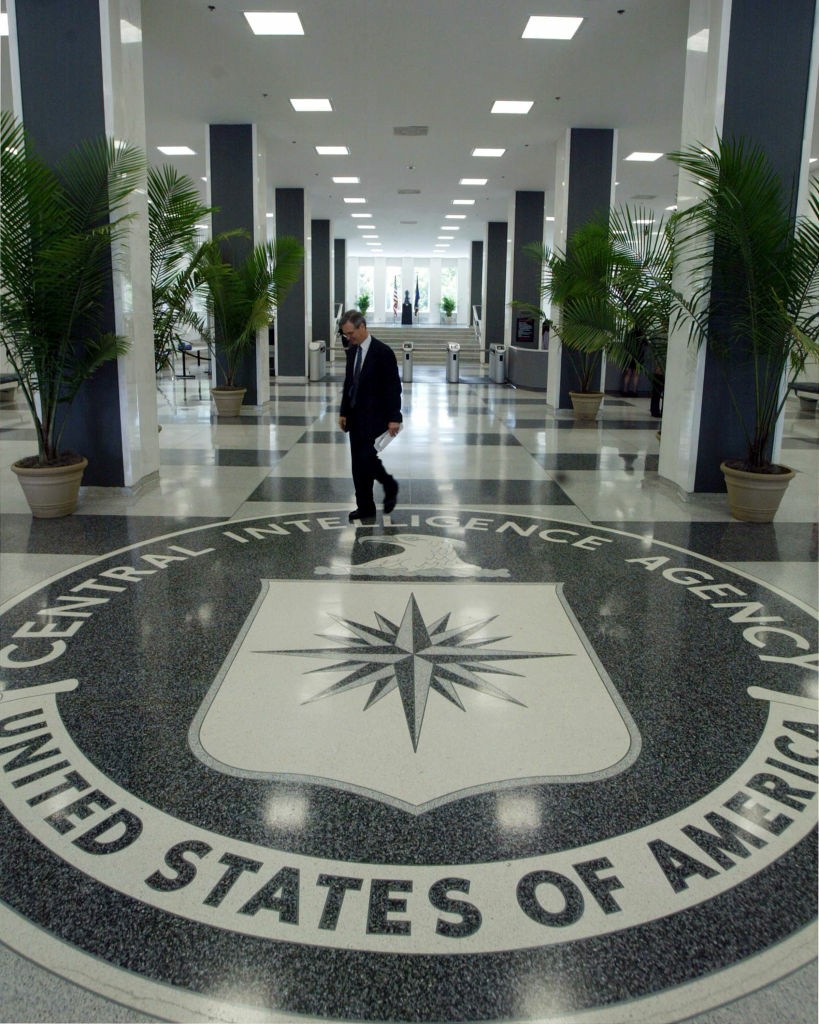 Sảnh một tòa nhà thuộc trụ sở CIA ở Langley, bang Virginia, Mỹ 