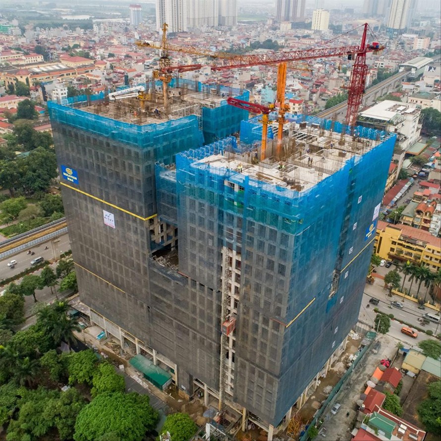 Dự án Dự án HPC Landmark 105 Hà Đông (Hà Nội) chiết khấu 12% nhưng khó bán Ảnh N.M