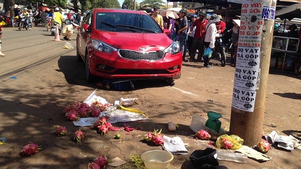 Cơ quan công an thông tin vụ xe tông chết người ở chợ Tân An
