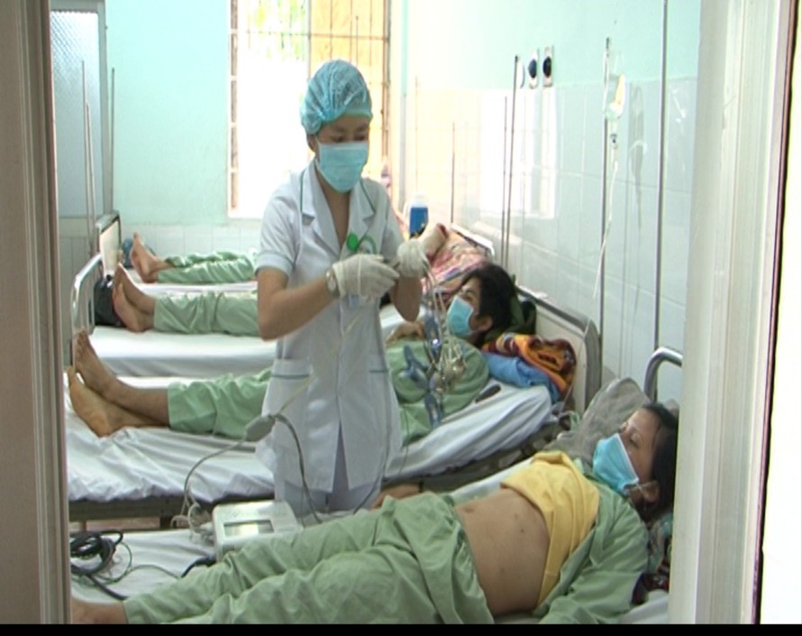 Các bệnh nhân tại BV ĐK tỉnh Kon Tum