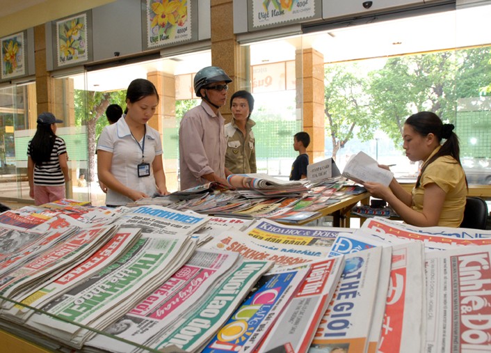 Việt Nam có hơn 1.000 cơ quan báo chí, truyền hình, phát thanh. Ảnh minh họa