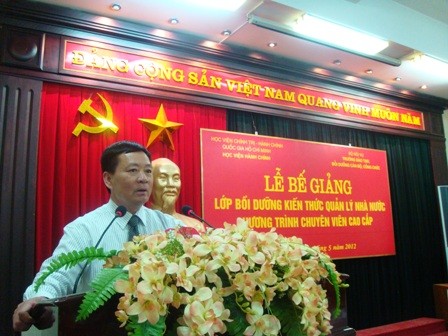 Ông Nguyễn Đăng Thành thôi giữ chức Thứ trưởng Bộ Nội vụ, Giám đốc Học viện Hành chính quốc gia