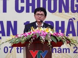 Ông Trần Bình Minh, ủy viên Trung ương Đảng, Tổng Giám đốc Đài truyền hình Việt Nam. Ảnh VTV