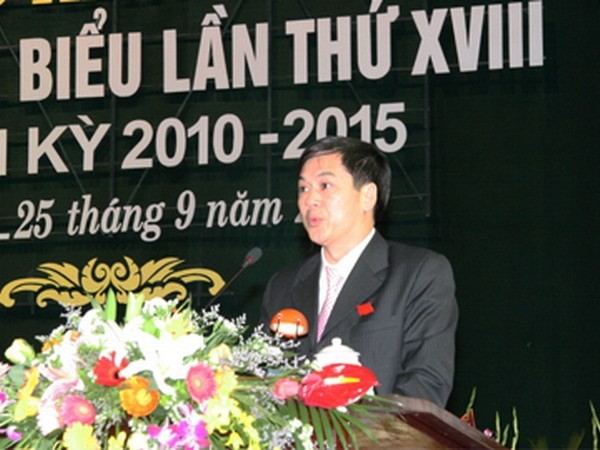 Ông Trần Lê Đoài, tân Phó Chủ tịch tỉnh Nam Định