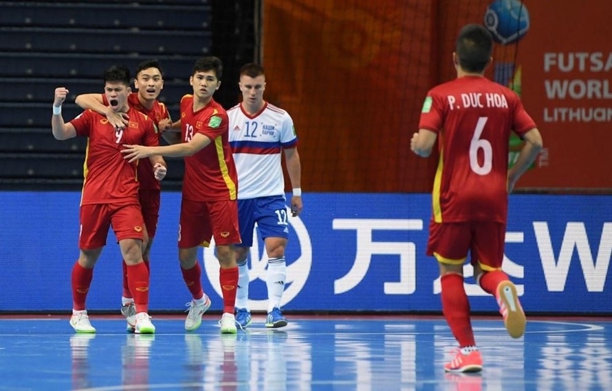 AFC khen ngợi sự kiên cường của tuyển futsal Việt Nam