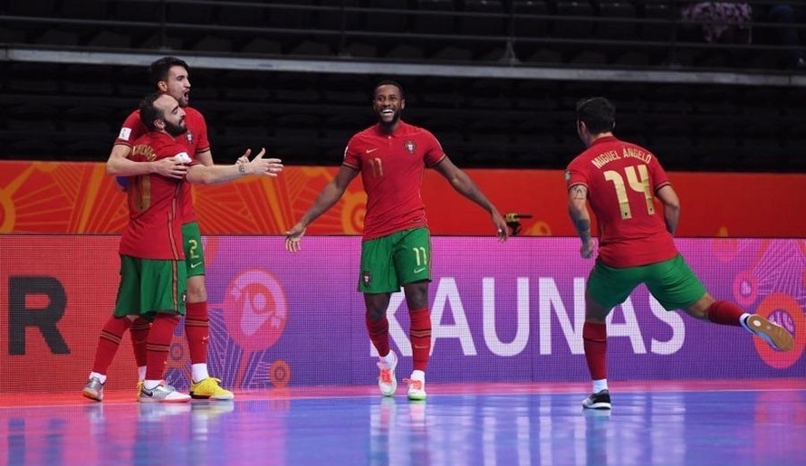 Bồ Đào Nha hẹn gặp Argentina ở chung kết Futsal World Cup