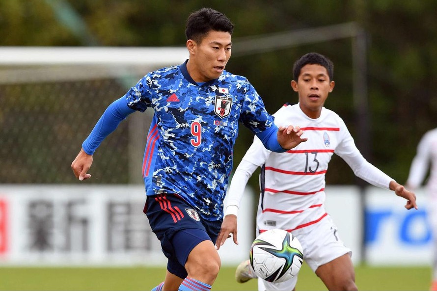 Campuchia bị Nhật Bản vùi dập không thương tiếc ở vòng loại U23 châu Á