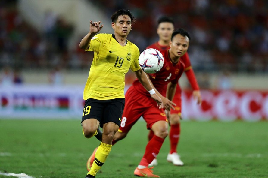 Malaysia mất ngôi sao hay nhất nhì hàng công khi gặp đội tuyển Việt Nam