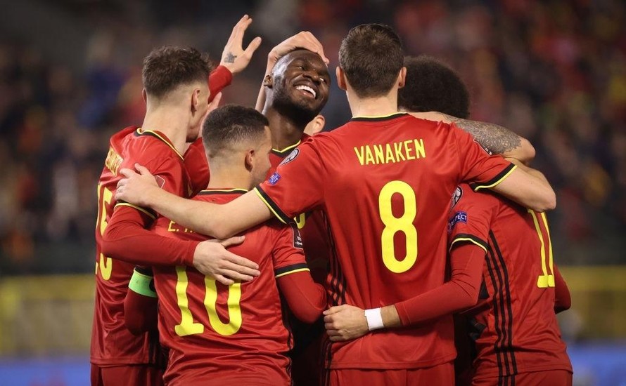 Bỉ trở thành đội tuyển thứ 5 đoạt vé dự VCK World Cup 2022