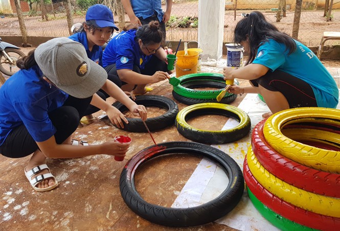 Nhiều hoạt động tình nguyện ý nghĩa của sinh viên nơi vùng sâu vùng xa Gia Lai