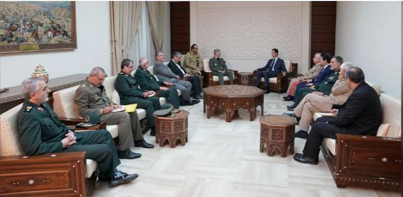 Iran và Syria ký thỏa thuận hợp tác quân sự