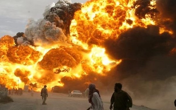 Một vụ nổ ở Afghanistan. Ảnh: 365 Post News.