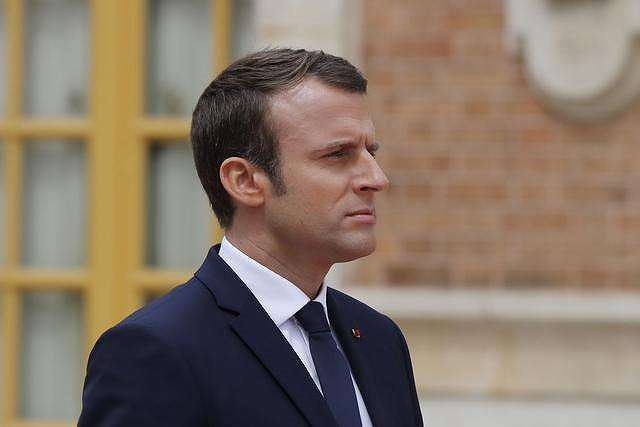 Tổng thống Macron hối thúc thành lập quân đội chung châu Âu. Ảnh: AP